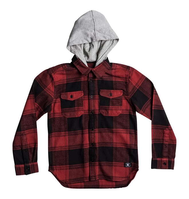 dcshoes, Runnel - Chemise à manches longues, RIO RED (rrk0) 0 Runnel - Chemise à manches longues Rouge EDBWT03033 DC Shoes