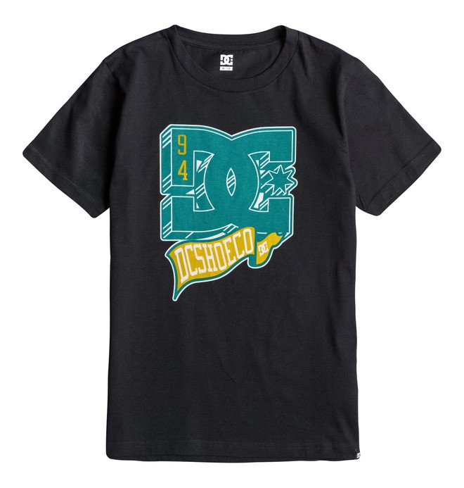dcshoes, Highschool - T-shirt, BLACK (kvj0) 0 Highschool - T-shirt EDBZT03126 DC Shoes