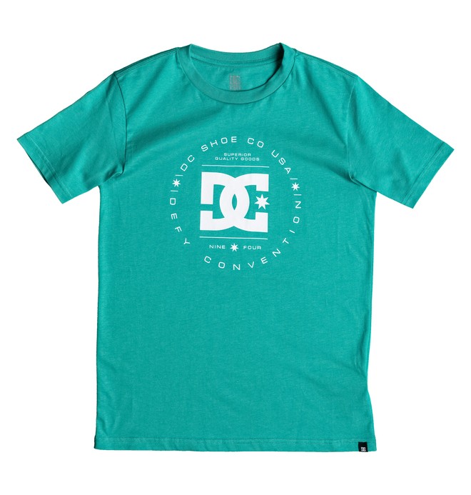 dcshoes, Boy's 8-16 Rebuilt Tee, TROPICAL GREEN (bpq0) 0 Boy's 8-16 Rebuilt Tee EDBZT03140 DC Shoes