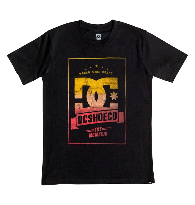 dcshoes, Spot Texture - T-Shirt, BLACK (kvj0) 0 Spot Texture - T-Shirt EDBZT03153 DC Shoes