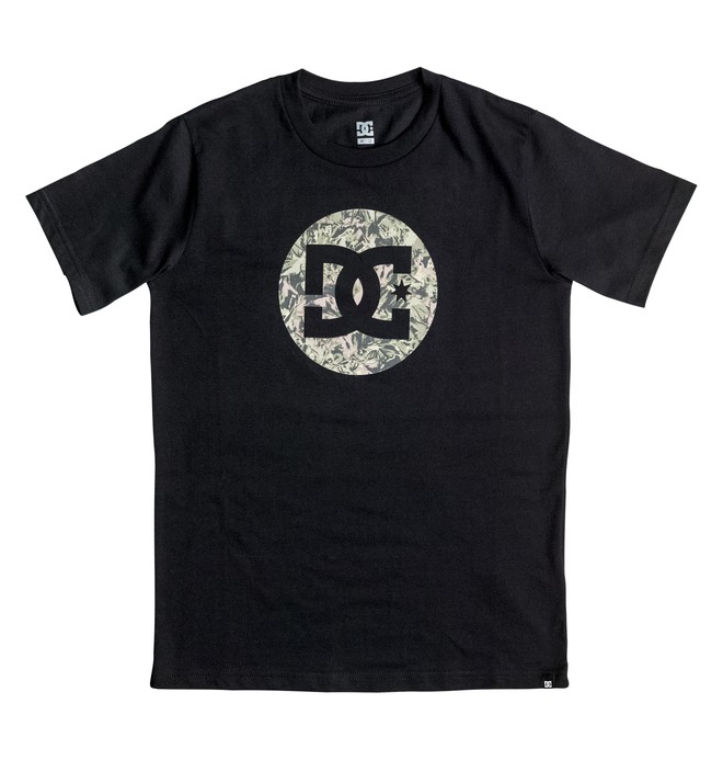 dcshoes, Boy's 8-16 Bush Circle Tee, BLACK (kvj0) 0 Boy's 8-16 Bush Circle Tee EDBZT03154 DC Shoes
