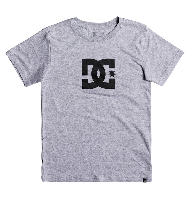 dcshoes, Kid's Star Tee, GREY HEATHER (knfh) 0 Kid's Star Tee EDBZT03162 DC Shoes