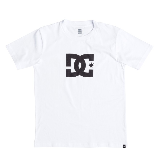 dcshoes, Kid's Star Tee, WHITE (wbb0) 0 Kid's Star Tee White EDBZT03162 DC Shoes