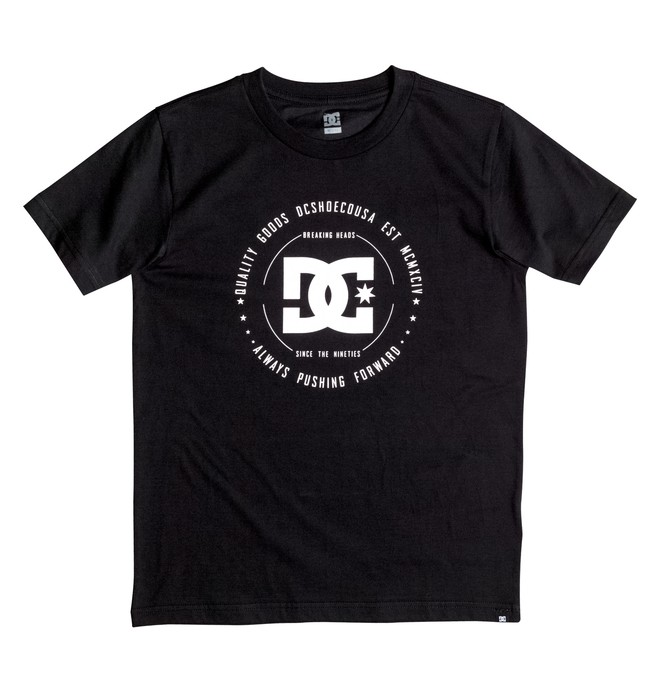 dcshoes, Boy's 8-16 Rebuilt Tee, BLACK (kvj0) 0 Boy's 8-16 Rebuilt Tee EDBZT03163 DC Shoes