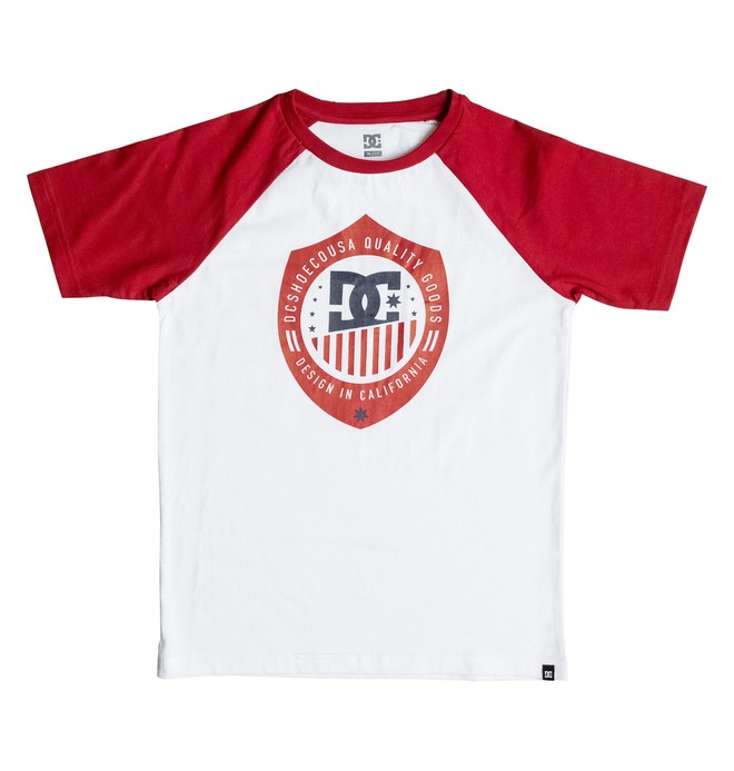 dcshoes, Laco Raglan - Tee-Shirt, SNOW WHITE (wbb0) 0 Laco Raglan - Tee-Shirt EDBZT03181 DC Shoes