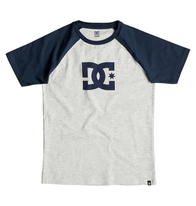 dcshoes, Boy's 8-16 Star Tee, LIGHT HEATHER/VARSITY BLUE (xsbb) 0 Boy's 8-16 Star Tee EDBZT03185 DC Shoes
