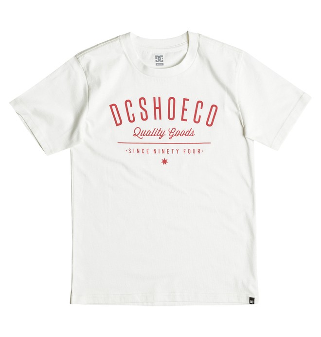 dcshoes, Severance - Tee-Shirt, LILY WHITE (wcq0) 0 Severance - Tee-Shirt Blanc EDBZT03195 DC Shoes