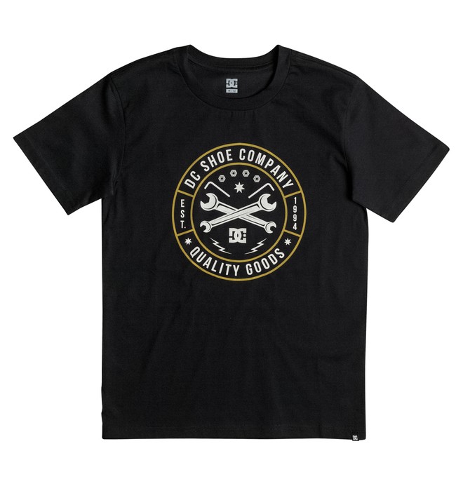 dcshoes, Boy's 8-16 Equipment Tee, BLACK (kvj0) 0 Boy's 8-16 Equipment Tee EDBZT03196 DC Shoes