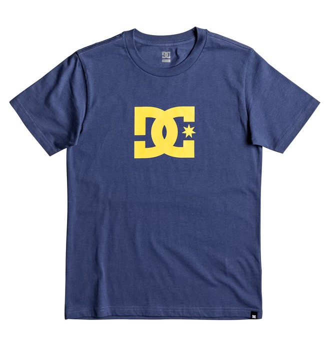 dcshoes, Футболка Star, WASHED INDIGO (bsa0) 0 Футболка Star Синий EDBZT03227 DC Shoes
