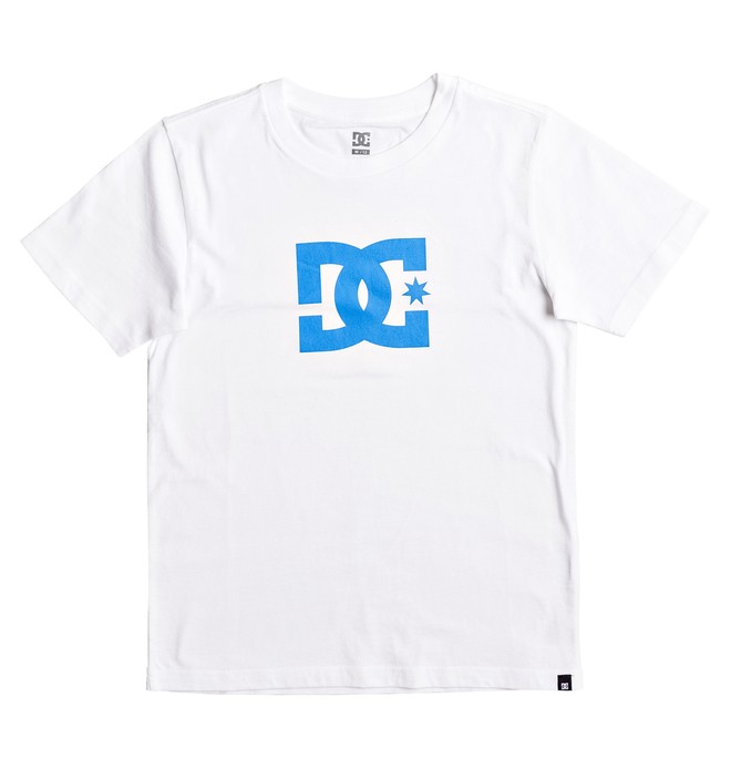 dcshoes, Boy's 8-16 Star Tee, SNOW WHITE (wbb0) 0 Boy's 8-16 Star Tee White EDBZT03227 DC Shoes
