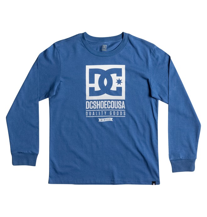 dcshoes, Keep Rolling - T shirt à manches longues pour Garçon 8-16 ans, WASHED INDIGO (bsa0) 0 Keep Rolling - T shirt à manches longues pour Garçon 8-16 ans EDBZT03233 DC Shoes
