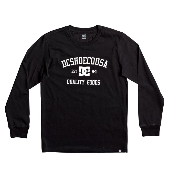 dcshoes, Kid's Headphase Long Sleeve Tee, BLACK (kvj0) 0 Kid's Headphase Long Sleeve Tee EDBZT03234 DC Shoes