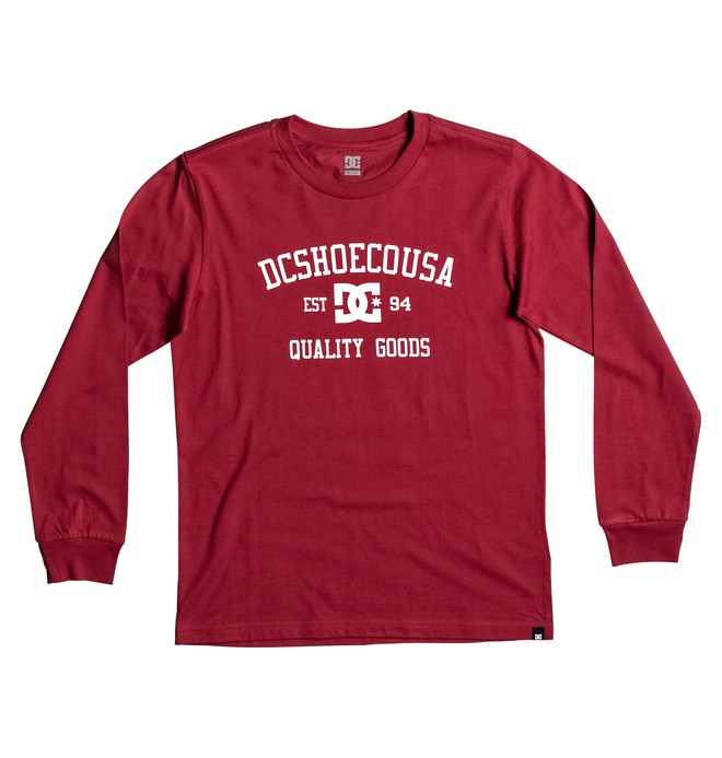 dcshoes, Headphase - Maglietta a maniche lunghe, RIO RED (rrk0) 0 Headphase - Maglietta a maniche lunghe Red EDBZT03234 DC Shoes