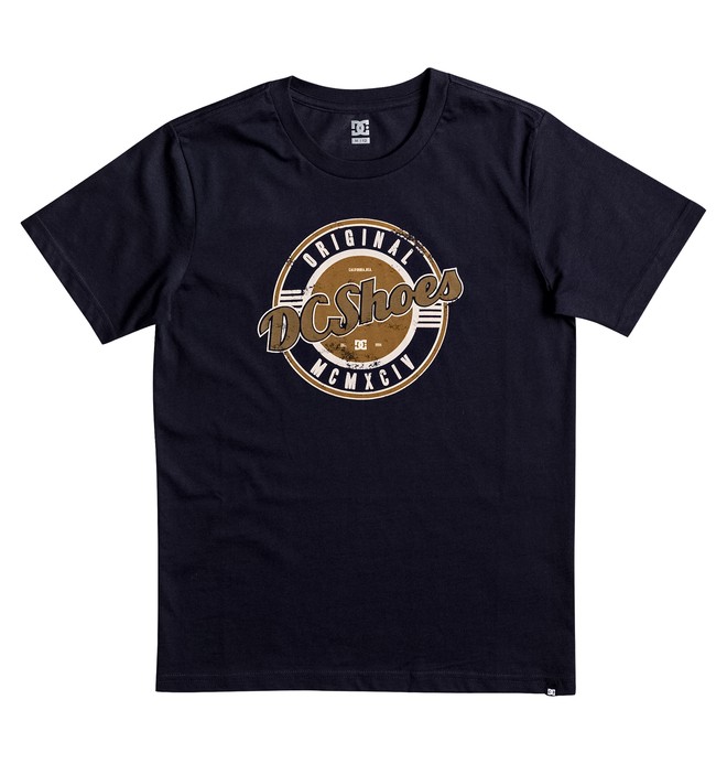 dcshoes, Direction - Tee-Shirt pour Garçon 8-16 ans, DARK INDIGO (byj0) 0 Direction - Tee-Shirt pour Garçon 8-16 ans EDBZT03243 DC Shoes