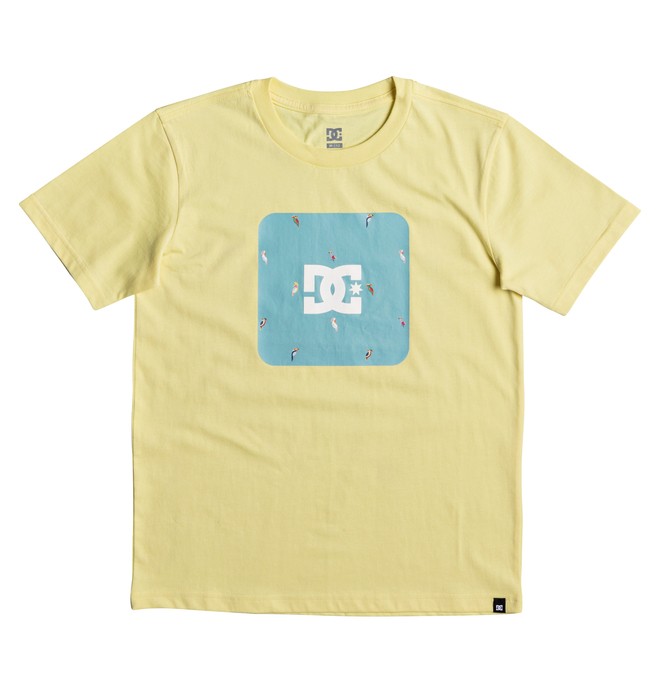 dcshoes, Shuffle Face - T-Shirt for Boys 8-16, LEMON MERINGUE (yzl0) 0 Shuffle Face - T-Shirt for Boys 8-16 Yellow EDBZT03257 DC Shoes