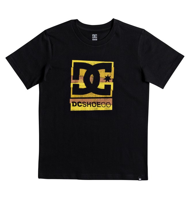 dcshoes, Rusted Panel - T-Shirt for Boys 8-16, BLACK (kvj0) 0 Rusted Panel - T-Shirt for Boys 8-16 Black EDBZT03258 DC Shoes
