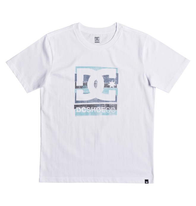 dcshoes, Rusted Panel - T-Shirt, SNOW WHITE (wbb0) 0 Rusted Panel - T-Shirt White EDBZT03258 DC Shoes