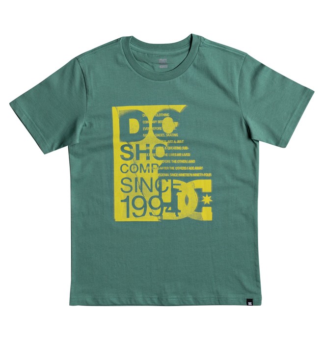 dcshoes, Disturbed Board - T-Shirt, DEEP SEA (gmw0) 0 Disturbed Board - T-Shirt Green EDBZT03259 DC Shoes