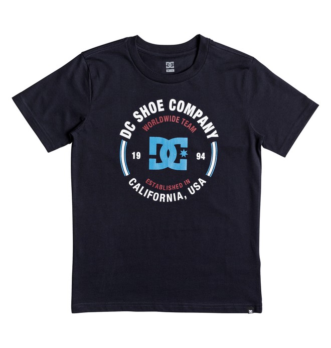 dcshoes, Team Persist - T-Shirt for Boys 8-16, DARK INDIGO (byj0) 0 Team Persist - T-Shirt for Boys 8-16 Blue EDBZT03260 DC Shoes