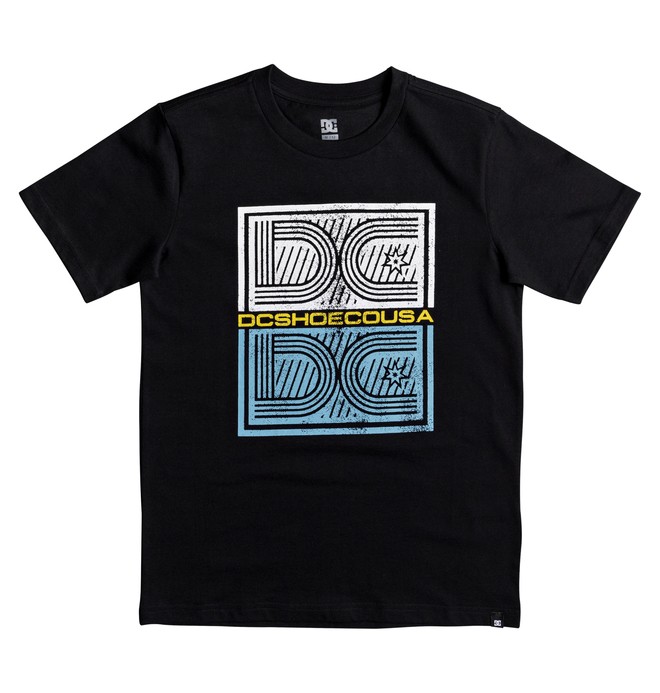 dcshoes, Double Threat - T Shirt col rond pour Garçon 8-16 ans, BLACK (kvj0) 0 Double Threat - T Shirt col rond pour Garçon 8-16 ans Noir EDBZT03261 DC Shoes