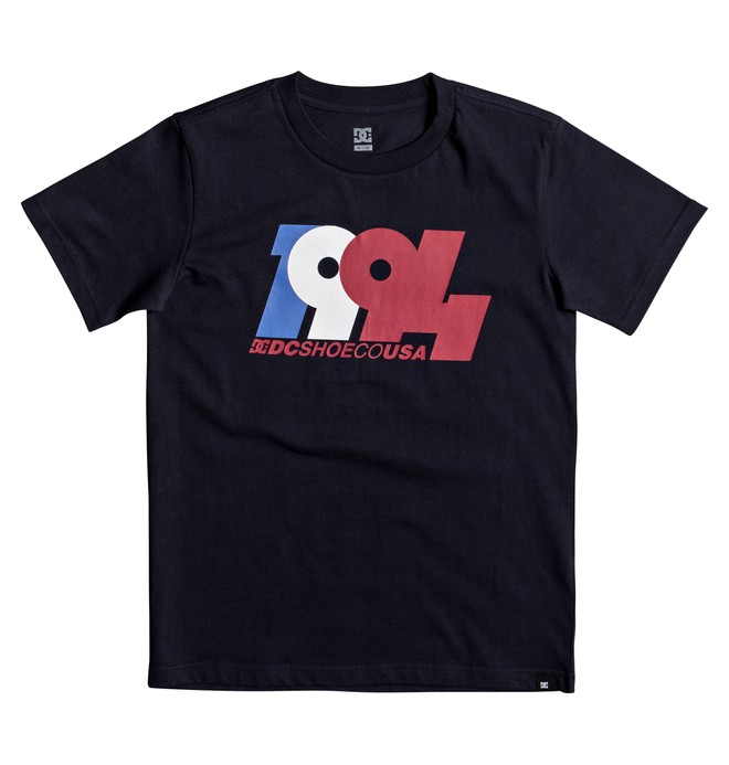 dcshoes, Boy's 8-16 Graduate In 94 Tee, DARK INDIGO (byj0) 0 Boy's 8-16 Graduate In 94 Tee Blue EDBZT03274 DC Shoes