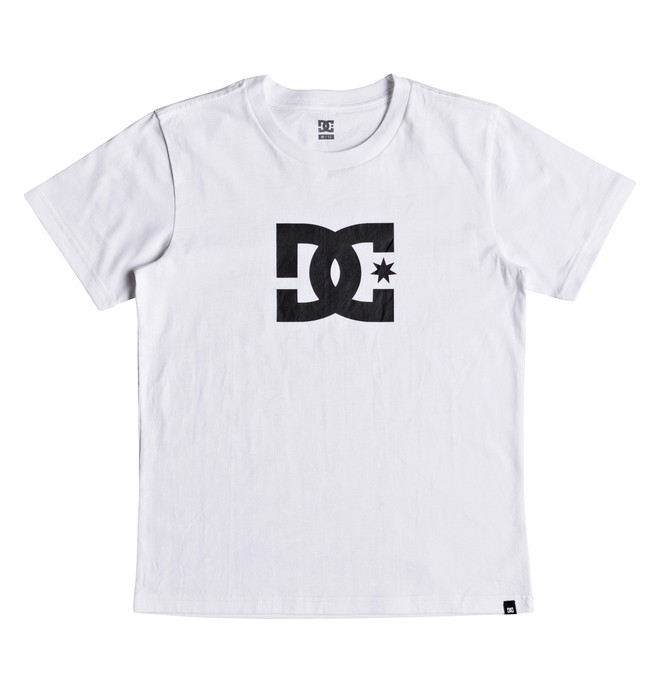 dcshoes, Star - T-shirt col rond pour Garçon 8-16 ans, SNOW WHITE (wbb0) 0 Star - T-shirt col rond pour Garçon 8-16 ans Blanc EDBZT03279 DC Shoes