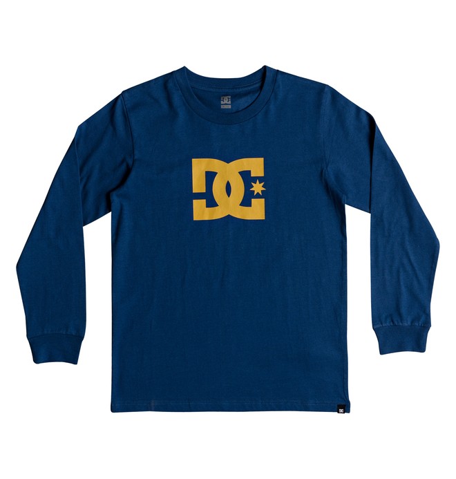 dcshoes, Star - T-shirt à manches longues pour Garçon 8-16 ans, SODALITE BLUE (byb0) 0 Star - T-shirt à manches longues pour Garçon 8-16 ans Bleu EDBZT03282 DC Shoes
