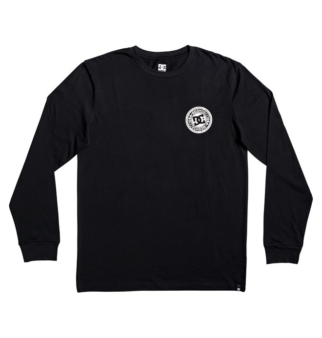 dcshoes, Boy's 8-16 Circle Star Long Sleeve Tee, BLACK (kvj0) 0 Boy's 8-16 Circle Star Long Sleeve Tee Black EDBZT03283 DC Shoes