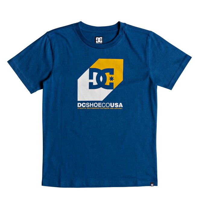 dcshoes, Nosed Up - T-shirt col rond pour Garçon 8-16 ans, SODALITE BLUE (byb0) 0 Nosed Up - T-shirt col rond pour Garçon 8-16 ans Bleu EDBZT03291 DC Shoes