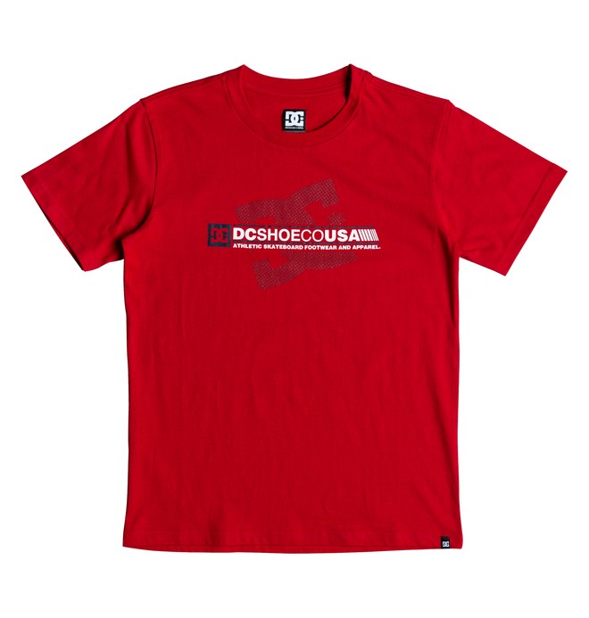dcshoes, Destroy Advert - T-shirt col rond pour Garçon 8-16 ans, TANGO RED (rrh0) 0 Destroy Advert - T-shirt col rond pour Garçon 8-16 ans Rouge EDBZT03292 DC Shoes