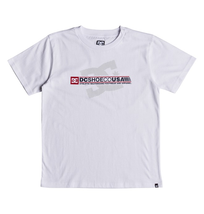 dcshoes, Destroy Advert - Camiseta para Chicos 8-16, SNOW WHITE (wbb0) 0 Destroy Advert - Camiseta para Chicos 8-16 Blanco EDBZT03292 DC Shoes