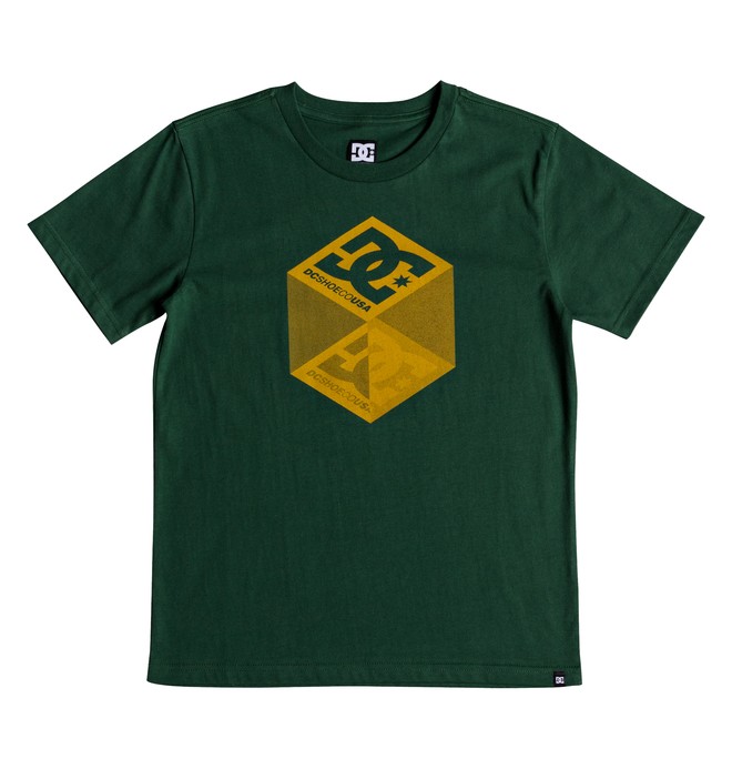 dcshoes, Volume - T-shirt col rond pour Garçon 8-16 ans, HUNTER GREEN (grw0) 0 Volume - T-shirt col rond pour Garçon 8-16 ans Vert EDBZT03293 DC Shoes