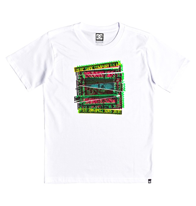 dcshoes, Boy's 8-16 Slauson Tee, SNOW WHITE (wbb0) 0 Boy's 8-16 Slauson Tee White EDBZT03305 DC Shoes