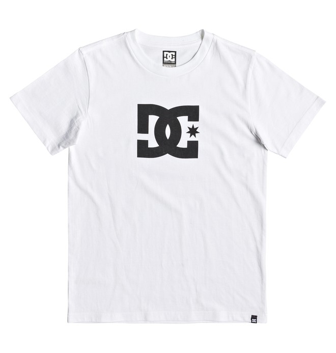 dcshoes, Boy's 8-16 Star Tee, SNOW WHITE (wbb0) 0 Boy's 8-16 Star Tee White EDBZT03313 DC Shoes