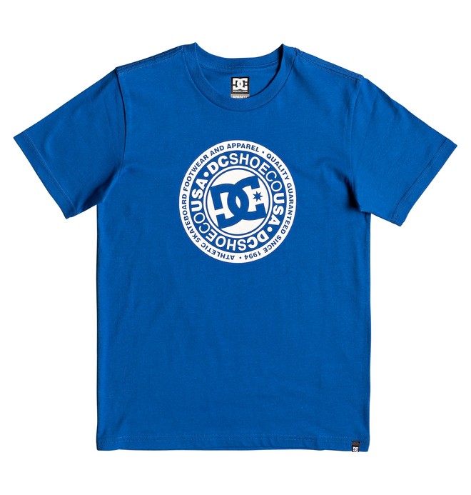 dcshoes, Boy's 8-16 Circle Star Tee, NAUTICAL BLUE (bqr0) 0 Boy's 8-16 Circle Star Tee Blue EDBZT03314 DC Shoes
