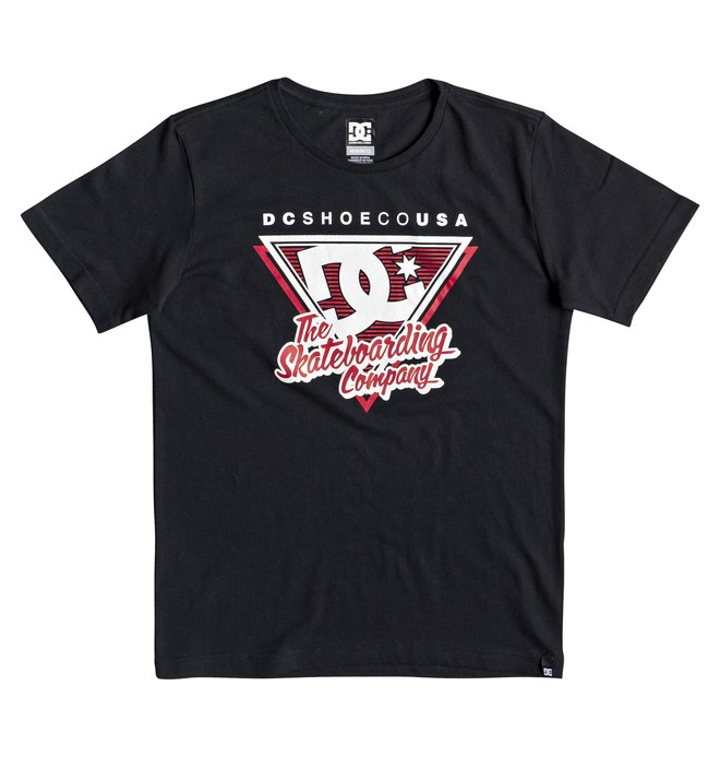 dcshoes, Boy's 8-16 Deck 94 Tee, BLACK (kvj0) 0 Boy's 8-16 Deck 94 Tee Black EDBZT03326 DC Shoes