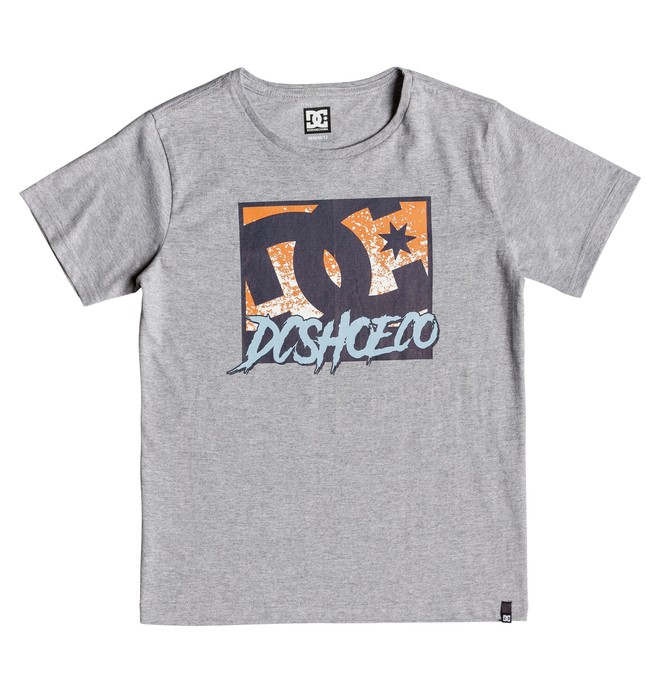dcshoes, Boy's 8-16 Window Down Tee, GREY HEATHER (knfh) 0 Boy's 8-16 Window Down Tee Black EDBZT03327 DC Shoes