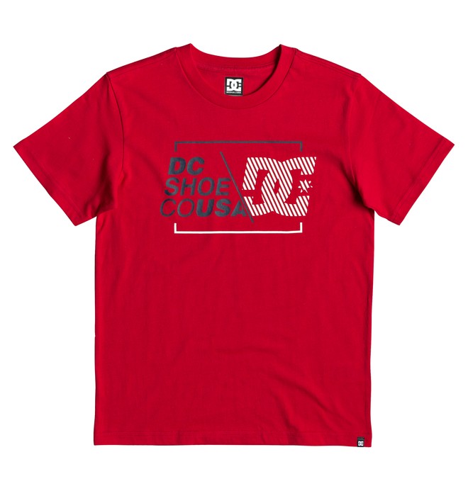dcshoes, Boy's 8-16 Ahero Tee, RACING RED (rqr0) 0 Boy's 8-16 Ahero Tee Red EDBZT03331 DC Shoes