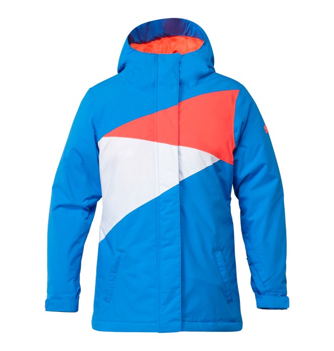 dcshoes, Girl's Fuse K 15 Snow Jacket, ELECTRIC BLUE LEMONADE (bqc0) 0 Girl's Fuse K 15 Snow Jacket EDGTJ00002 DC Shoes