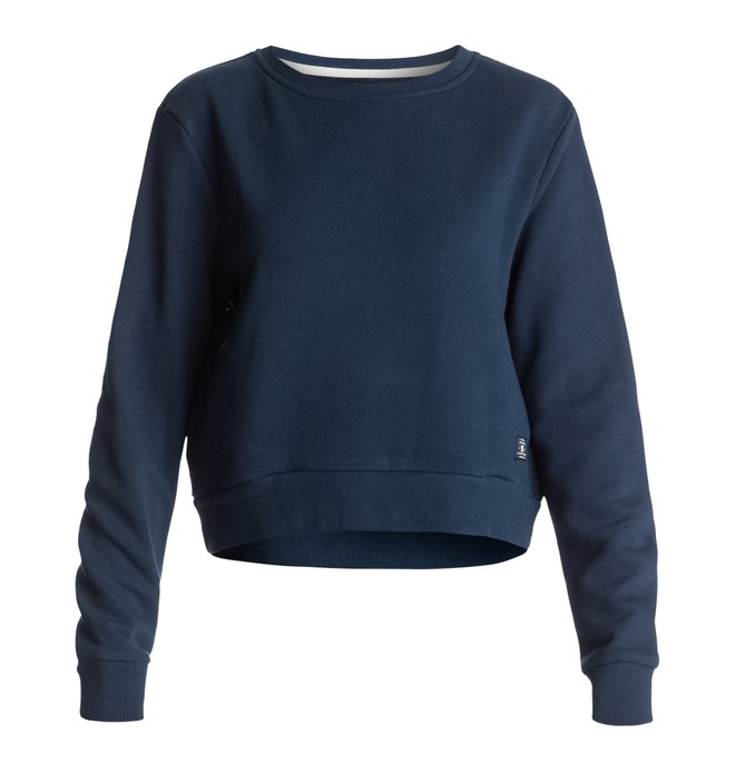 dcshoes, Marpole - Cropped Sweatshirt, BLUE IRIS (btl0) 0 Marpole - Cropped Sweatshirt EDJFT03031 DC Shoes