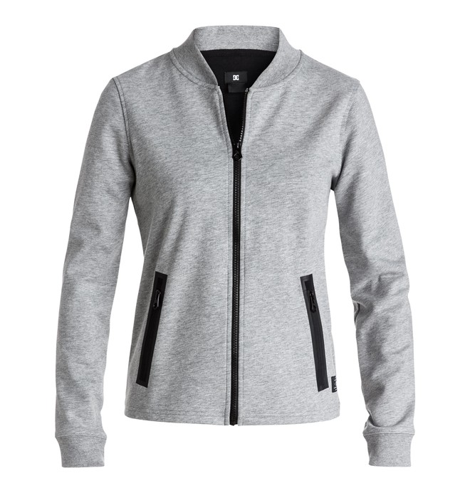 dcshoes, Belair Circle - Veste de sport zippée, GREY HEATHER (knfh) 0 Belair Circle - Veste de sport zippée EDJFT03040 DC Shoes