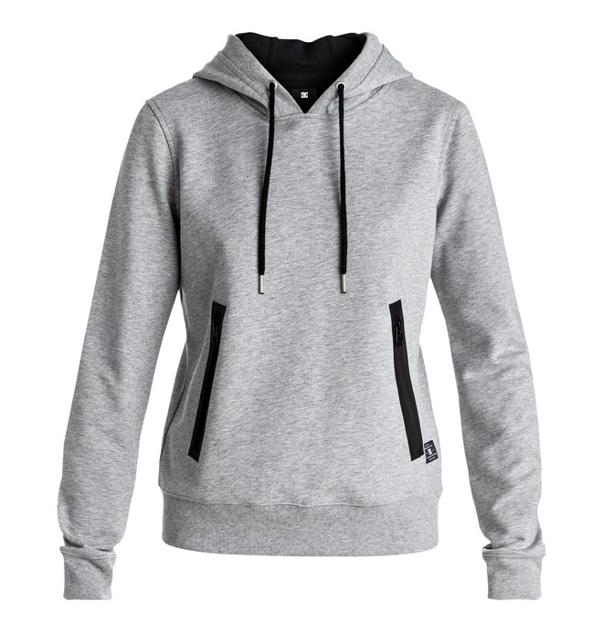 dcshoes, Ribble Park - Hoodie, GREY HEATHER (knfh) 0 Ribble Park - Hoodie EDJFT03041 DC Shoes
