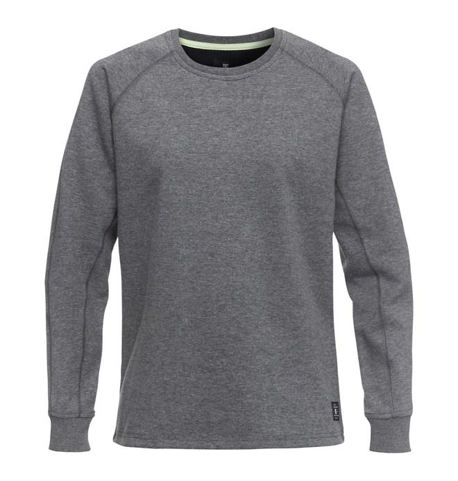 dcshoes, Pinegrove - Sudadera Técnica, CHARCOAL HEATHER (kteh) 0 Pinegrove - Sudadera Técnica Negro EDJFT03054 DC Shoes