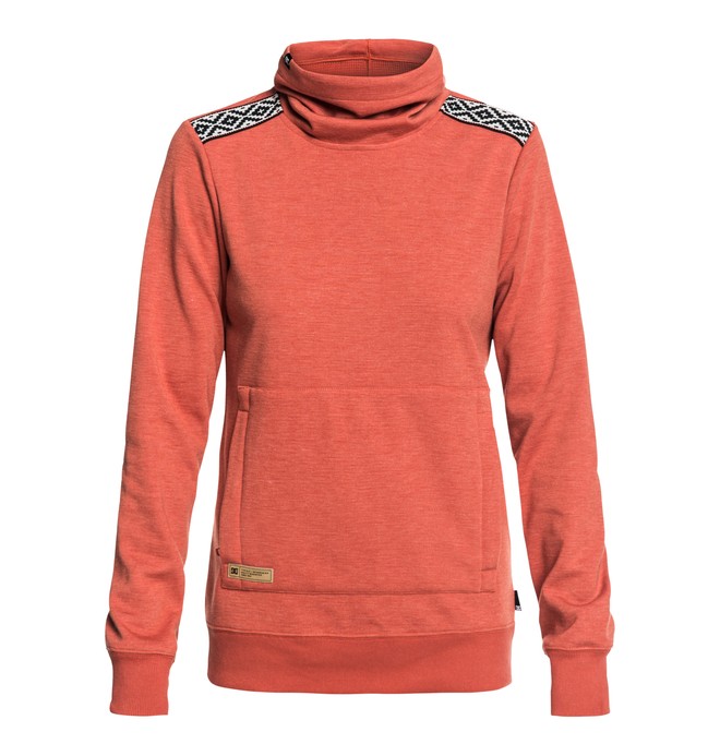 dcshoes, Veneer - Funktioneller Rollkragenpullover für Frauen, HOT SAUCE (mnw0) 0 Veneer - Funktioneller Rollkragenpullover für Frauen Rosa EDJFT03059 DC Shoes