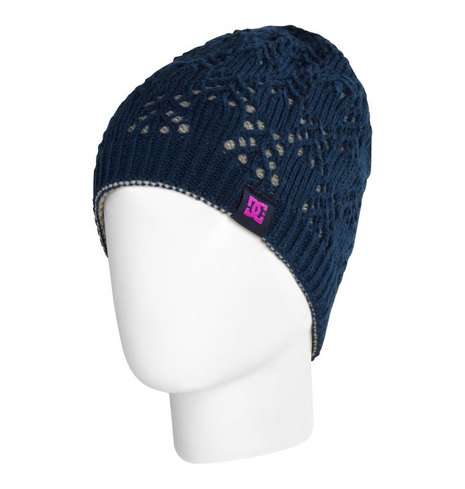 dcshoes, Women's Zina 15 Beanie, DRESS BLUE (btk0) 0 Women's Zina 15 Beanie EDJHA00009 DC Shoes