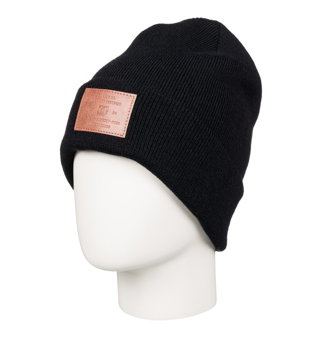 dcshoes, Women's Label Cuff Beanie, BLACK (kvj0) 0 Women's Label Cuff Beanie EDJHA03015 DC Shoes
