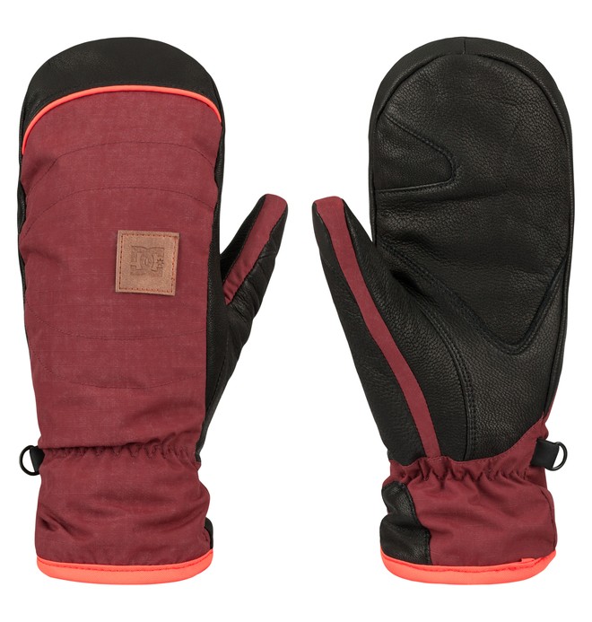 dcshoes, Women's Sugga Mittens, SYRAH (rzd0) 0 Women's Sugga Mittens EDJHN03001 DC Shoes