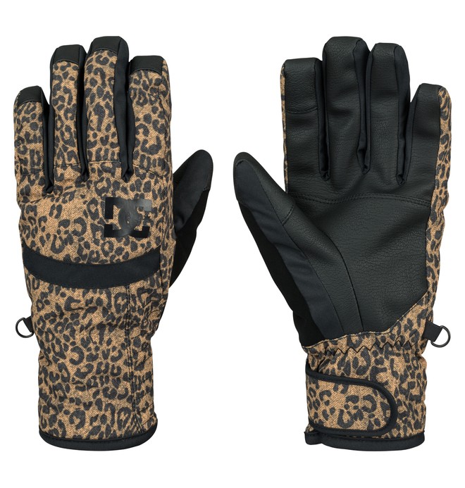 dcshoes, Women's Seger Gloves, HEBON LEOPARD (cpb6) 0 Women's Seger Gloves EDJHN03002 DC Shoes