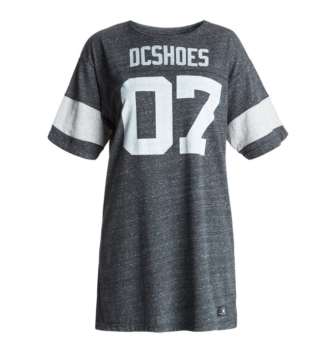 dcshoes, Loose Dress - Dress, BLACK HEATHER (kvdh) 0 Loose Dress - Dress EDJKD03001 DC Shoes