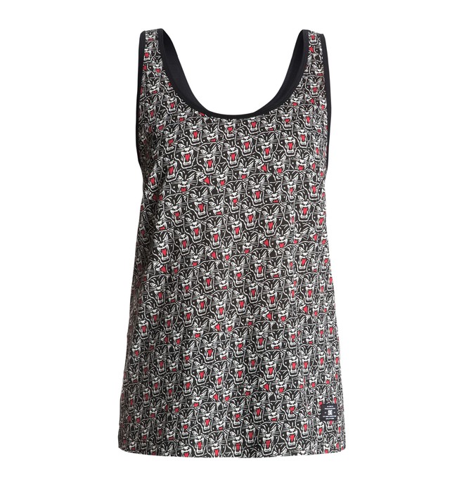 dcshoes, Taylor Loose - Top sans manches, BLACK PANTHER PRINT (kvj7) 0 Taylor Loose - Top sans manches EDJKT03013 DC Shoes